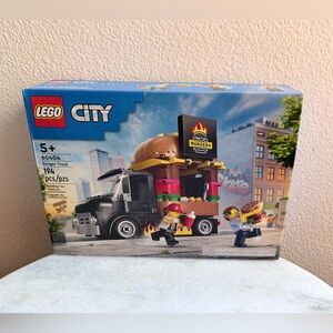 LEGO City Burger Van Set - Black, Red, Yellow